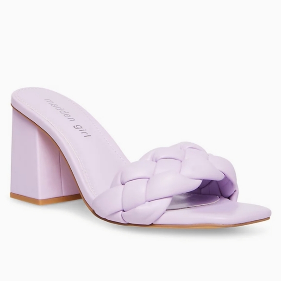 Steve Madden Shoes - Madden Girl Gracy Heeled Sandals Lavender -11